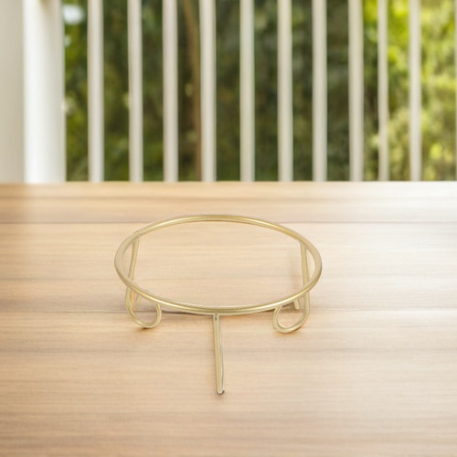 Soporte Iron Gazing Globe: Bola Estable De Metal De 21 Cm