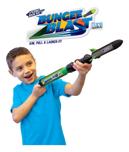 Bungee Blast Mini  bomba Espuma Rocket Juguete Ez-pull