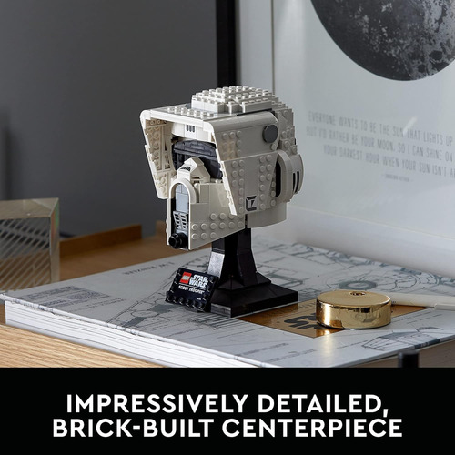 Lego Star Wars: Casco De Trooper Explorador, X471 Piezas