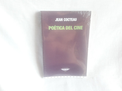 Imagen 1 de 3 de Poetica Del Cine Jean Cocteau Ed. El Cuenco De Plata