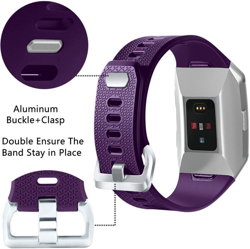 Imagen 2 de 7 de 3 Mallas Para Reloj Fitbit Ionic / Talle Small Pequeño