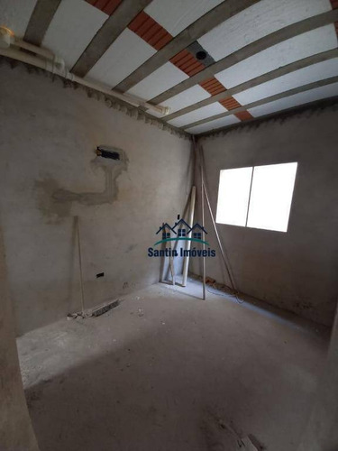Cobertura Com 2 Dormitórios À Venda, 86 M² Por R$ 370.000,00 - Vila Pires - Santo André/sp - Co0589