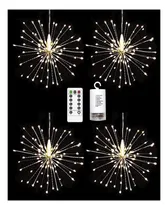 Comprar Paquete De 4 Luces De Fuegos Artificiales, 150 Luces Led De