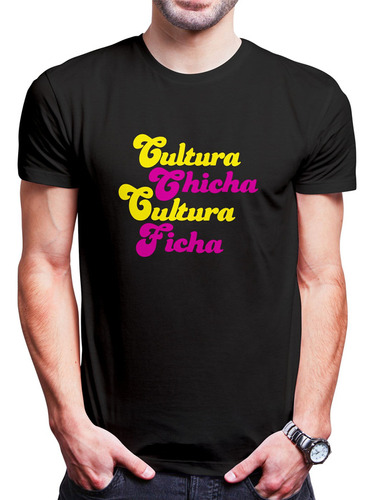 Polo Varon Cultura Chicha Cultura Ficha (d0127 Boleto.store)
