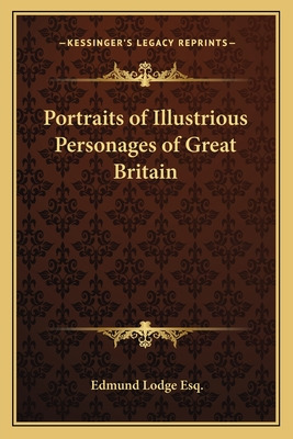 Libro Portraits Of Illustrious Personages Of Great Britai...