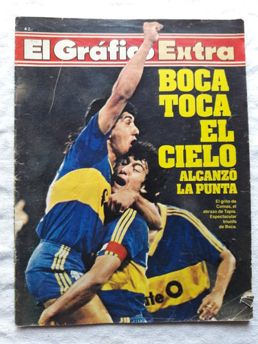 El Grafico Extra N° 51 Año 1987 Boca Toca El Cielo - Comas 