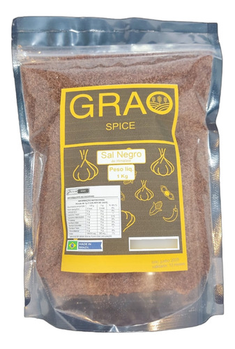 Sal Negro Do Himalaia Fino 1kg