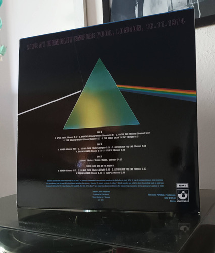 Lp Pink Floyd An Offer You Cannot Refuse Live 1974 Emi