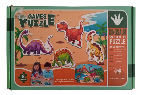 Games Puzzle Rompecabezas De Dinosaurios