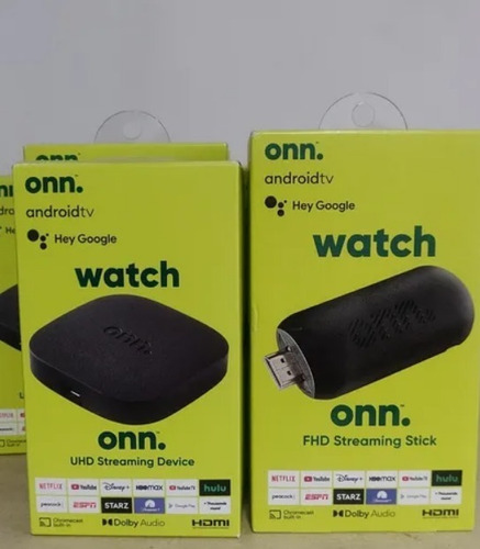 Imagen 1 de 6 de Onn Tv Box Androidtv 4k Uhd Original Envio Gratis