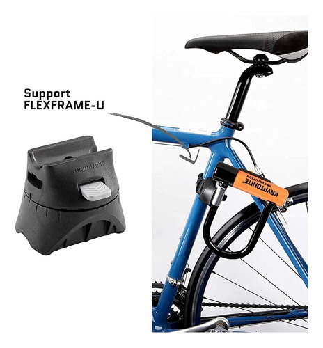 Kryptonite Evolution 11-14mm U-lock Con Soporte Flexframe...