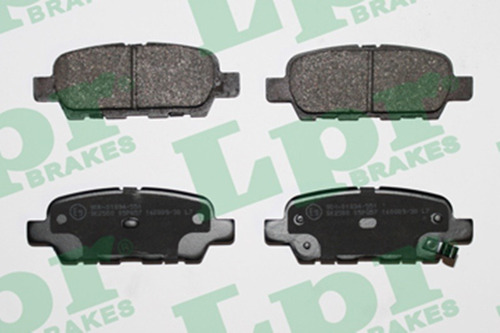 Pastillas De Freno Lpr Para Infiniti M35 - G35 - Fx (trasera