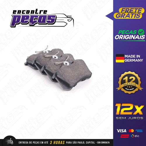 Pastilha Freio Traseiro Golf 2.8 Vr6 1994-1995 Original