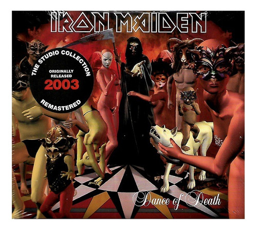 Cd Iron Maiden / Dance Of Death Remastered (2003) Europeo