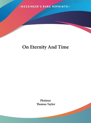 Libro On Eternity And Time - Plotinus