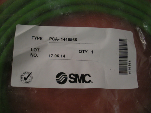 Smc Pca-1446566 Ethernet Comm Cable 4-pin Pca1446566 M12 Sse