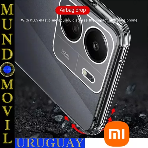 Carcasa Transparente – Xiaomi Redmi 13C – iCase Uruguay