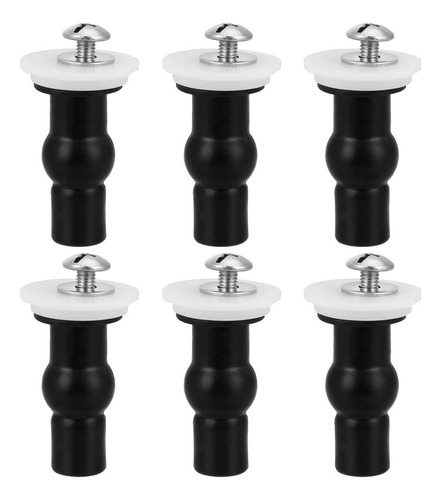 6 Pcs Fijaciones De Bisagras Para Asiento Inodoro Tornillos