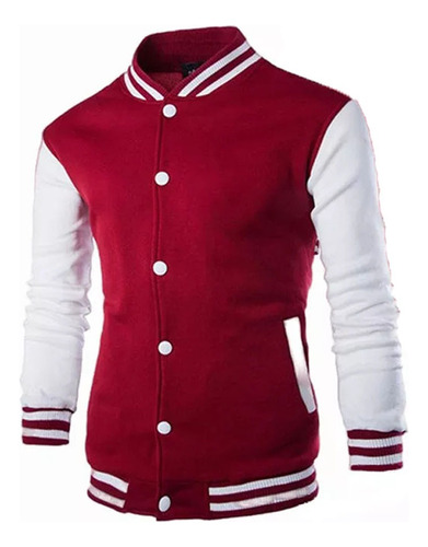 Chaqueta Beisbolera Hombre Algodon Ropa Casual