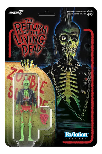 Figura De Acción  Zombie Suicide Super7