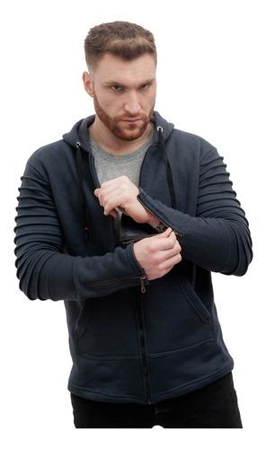 Imagen 3 de 10 de Campera Sudadera Capucha Camperita Hoodie Jacket Cabron A03