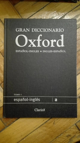 Gran Diccionario Oxford Español-inglés Clarín 14 Tomos