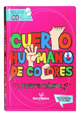 Libro Pizarra Mágica De Colores Cuerpo Humano