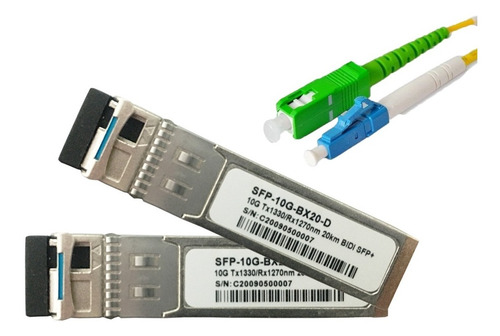 Imagem 1 de 4 de Sfp+ 10gb Bi-directional 20km