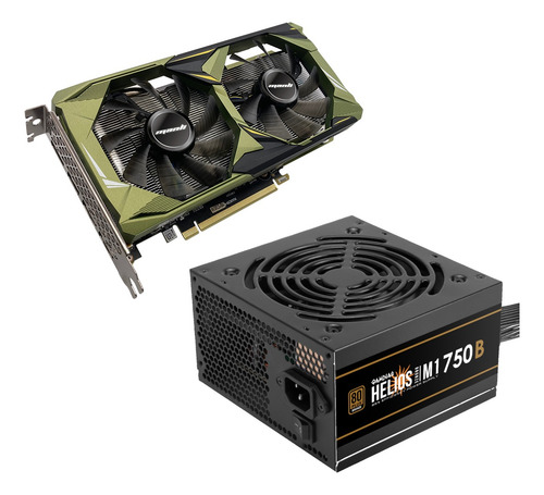 Kit Upgrade Rtx 4060 8gb Gddr6 + Fonte 750w 80 Plus Bronze