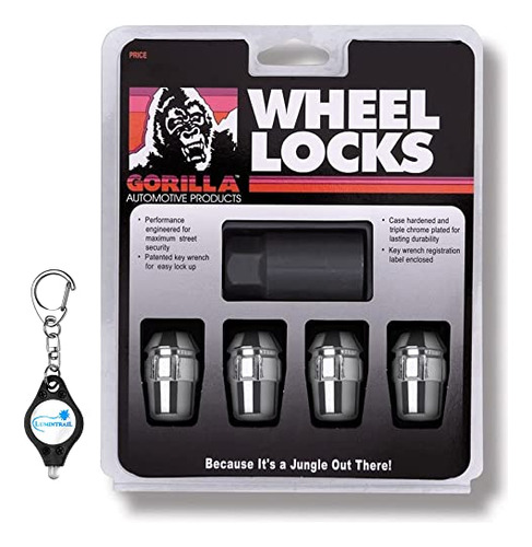 Gorilla Automotive Wheel Lock, 12mm X 1.50 Wheel Locks ...