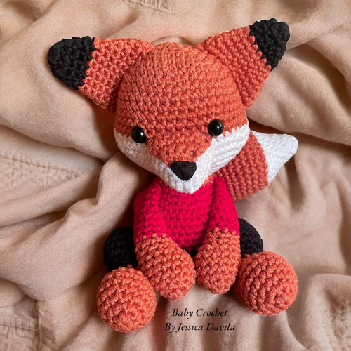 Zorro Del Atlas Tejido A Crochet
