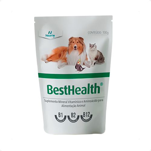 Best Health Duprat Suplemento Para Cães, Gatos E Aves 100 G