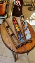 Comprar Antiguo Cajon De Madera Con 3 Divisiones Originales Singer