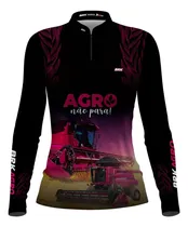 Comprar Camisa Agro Feminino Brk Fazendeira Agronoma Roça Uv50+