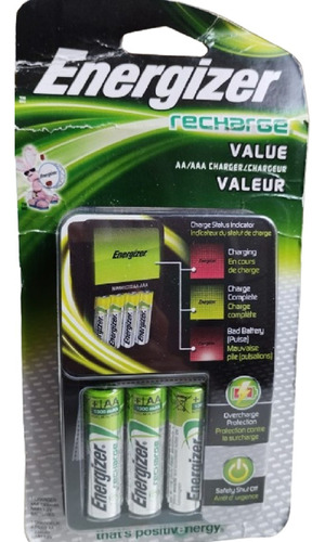 Cargador De Pilas Recargables Energizer --- Nuevo