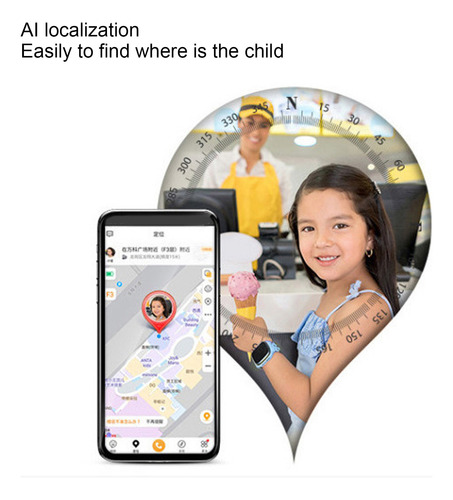 Reloj Inteligente Para Niños, Cámara De Videollamadas, Alarm