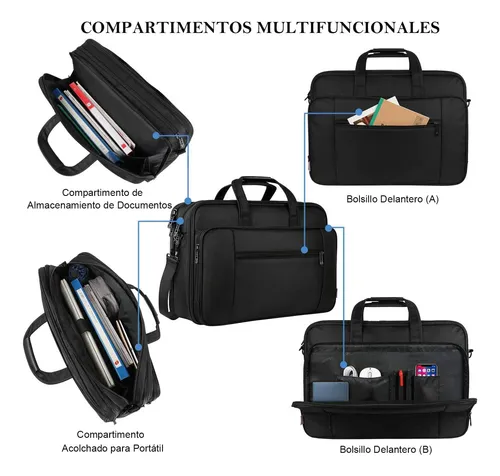 Portafolios De 17 Pulgadas Para Hombres, Maletin