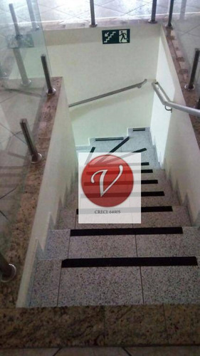 Imagem 6 de 17 de Salão Para Alugar, 170 M² Por R$ 3.500,00/mês - Centro - Santo André/sp - Sl0145