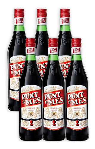 Vermouth Punt E Mes Aperitivo Carpano Destilado X6u 750ml