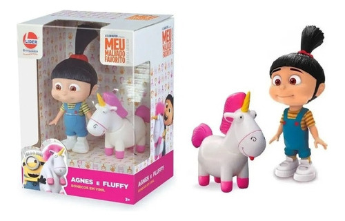 Boneca Agnes E Fluffy - Meu Malvado Favorito