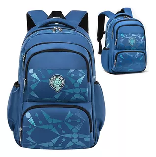 Mochila Escolar Impermeable Y Gran Capacidad Para Primaria Niños