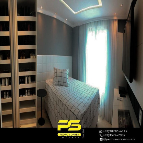 Imagem 10 de 15 de Cobertura Com 3 Dormitórios À Venda, 278 M² Por R$ 1.500.000 - Cabo Branco - João Pessoa/pb - Co0058