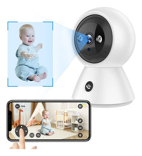Cámara De Seguridad Hogar K11 24hora Visión Nocturna Wifi