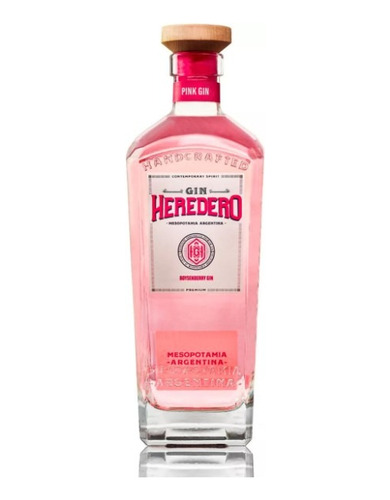 Gin Heredero Pink Handcrafted Boysenberry 750cc