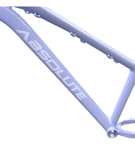 Quadro Bike Aro 26 Brutus 3 Gancheira Vertical Grau Absolute Cor Azul Tamanho Del Quadro 13