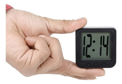 Relógio Digital Para Carro Fusca 82 Mesa Kd1826 Data Alarme