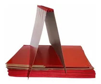 Comprar Carpetas De Fibra Marrón Plastificadas Tamaño Carta Caja X25
