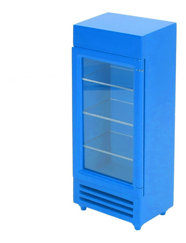 Refrigerador Vertical Doll House, Tamaño 1:12 Wood High