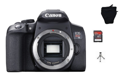 Imagem 1 de 6 de Canon Eos Rebel T8i (corpo Apenas) + 32gb + Bolsa + Tripé