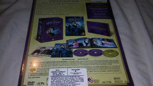 Harry Potter Ultima Edition Año 4 En Dvd Nueva Y Sellado